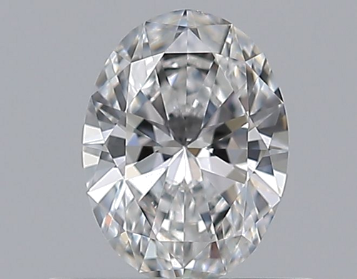 0.46 carat D-VS1 Natūralus Oval Deimantas (1)