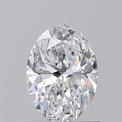 0.9 carat D-VS2 Natūralus Oval Deimantas (1)
