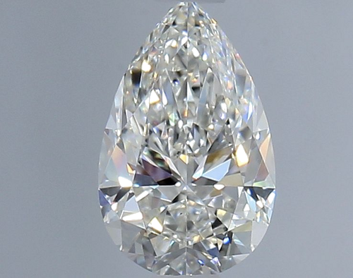 0.71 carat G-VS1 Natūralus Pear Deimantas (1)