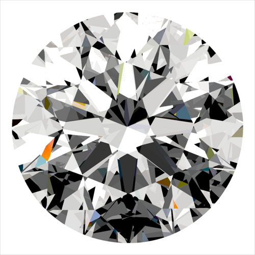 0.42 carat G-VS2 Excellent cut Natūralus Round Deimantas (1)
