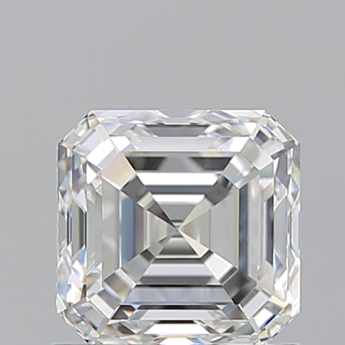 1.2 carat H-VVS2 Natūralus Asscher Deimantas (1)