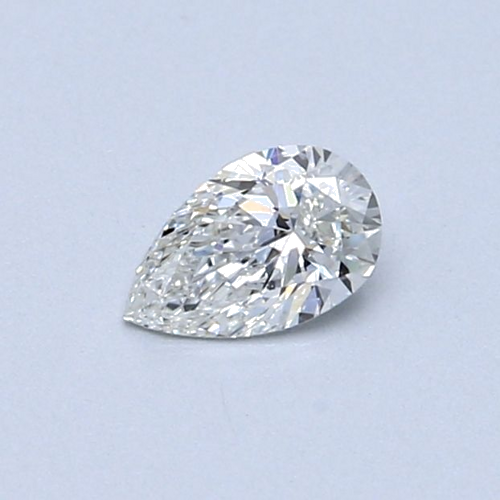 0.31 carat G-VS2 Natūralus Pear Deimantas (1)