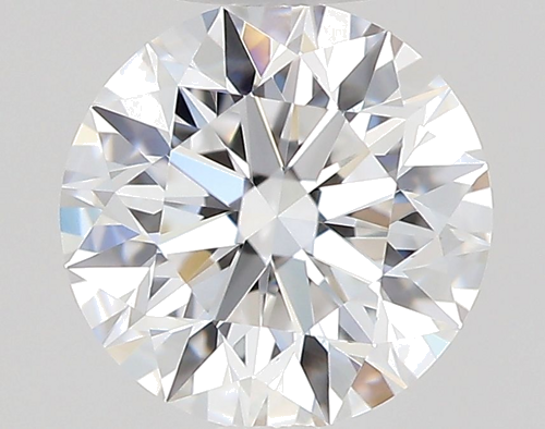 0.61 carat D-VVS2 Excellent cut Natūralus Round Deimantas (1)