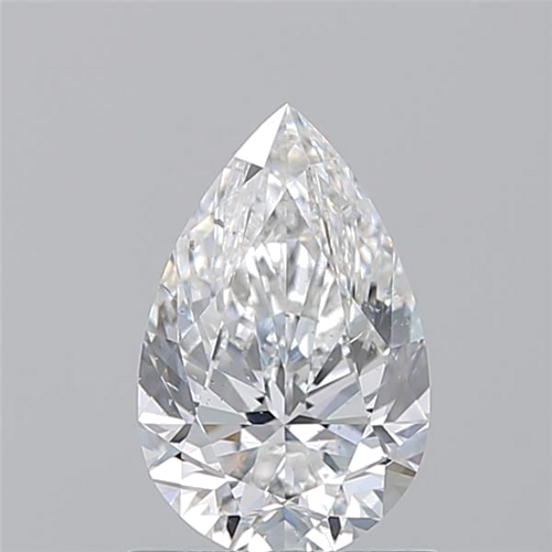 1.01 carat F-SI2 Natūralus Pear Deimantas (1)