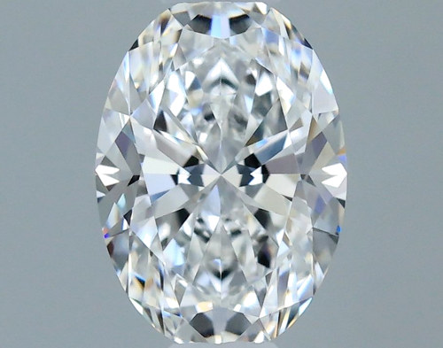 0.4 carat D-VVS1 Natūralus Oval Deimantas (1)