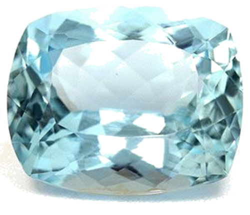 5.71 carat BLUE Cushion Aquamarine (1)