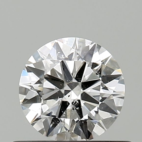 0.5 carat D-SI2 Very Good cut Natūralus Round Deimantas (1)