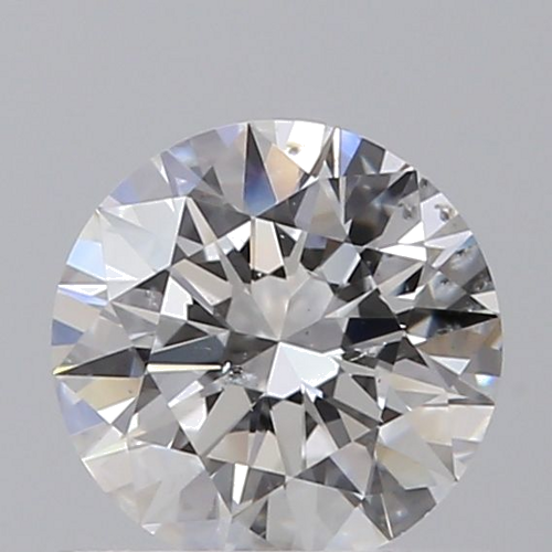 0.56 carat E-SI2 Excellent cut Natūralus Round Deimantas (1)