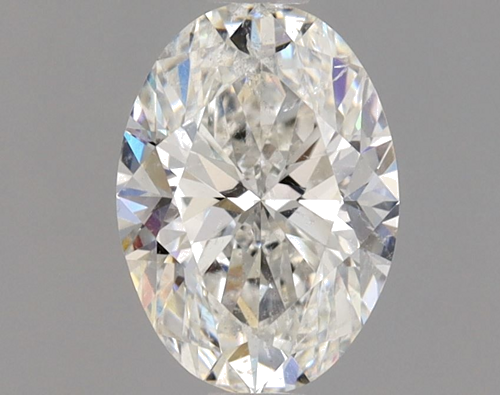 1.01 carat G-SI2 Natūralus Oval Deimantas (1)