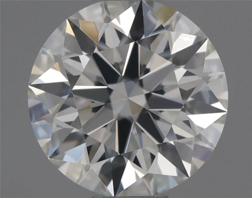 0.65 carat H-VVS1 Excellent cut Natūralus Round Deimantas (1)