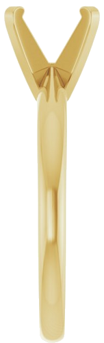 Sužadėtuvių Žiedas „Solitaire“ 14k yellow gold Round 7.6mm (4)