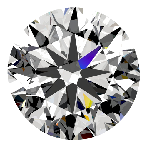0.3 carat D-VVS2 Very Good cut Natūralus Round Deimantas (1)