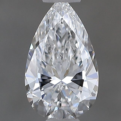 0.4 carat E-VVS2 Natūralus Pear Deimantas (1)