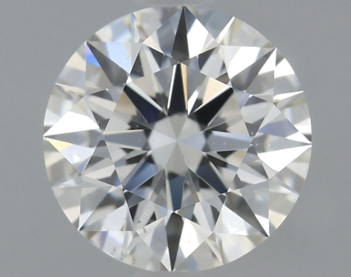 0.51 carat I-SI1 Excellent cut Natūralus Round Deimantas (1)