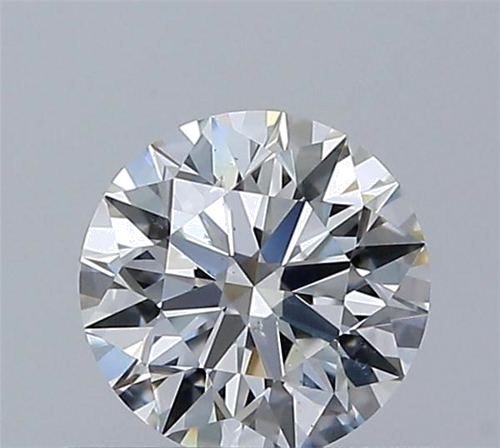 0.5 carat G-SI1 Excellent cut Natūralus Round Deimantas (1)