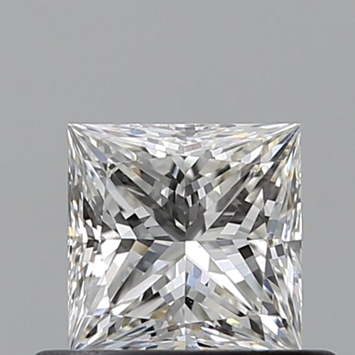 0.53 carat H-VS2 Natūralus Princess Deimantas (1)