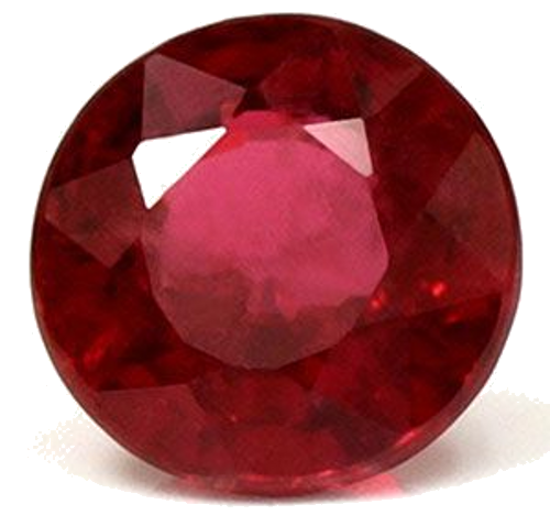 0.58 carat RED Round Rubinas (1)