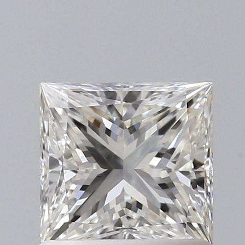 1.01 carat H-VS2 Natūralus Princess Deimantas (1)