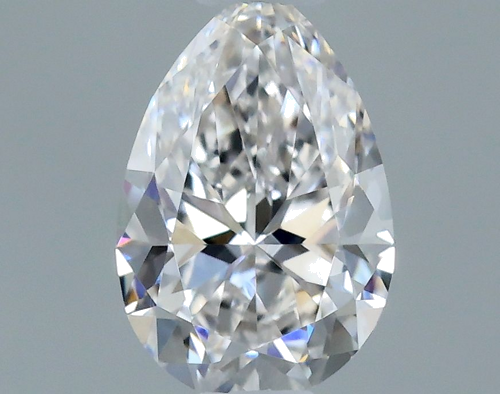 0.3 carat F-VVS2 Natūralus Pear Deimantas (1)