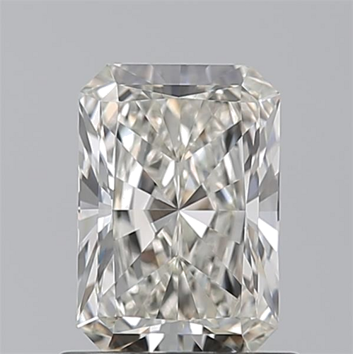 1.01 carat J-VVS1 Natūralus Radiant Deimantas (1)