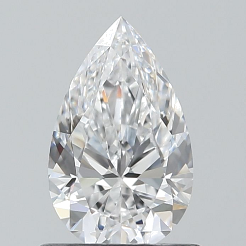 0.7 carat D-VS1 Natūralus Pear Deimantas (1)