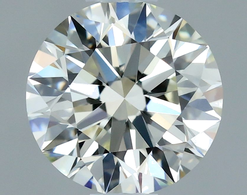 0.5 carat K-VVS1 Excellent cut Natūralus Round Deimantas (1)
