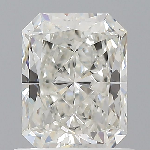 0.73 carat H-VVS2 Natūralus Radiant Deimantas (1)