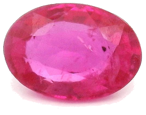 0.54 carat RED Oval Rubinas (1)
