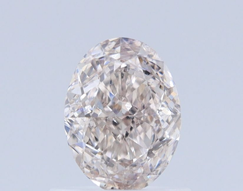 0.75 carat Light Pinkish Brown-VS2 Natūralus Oval Deimantas (1)