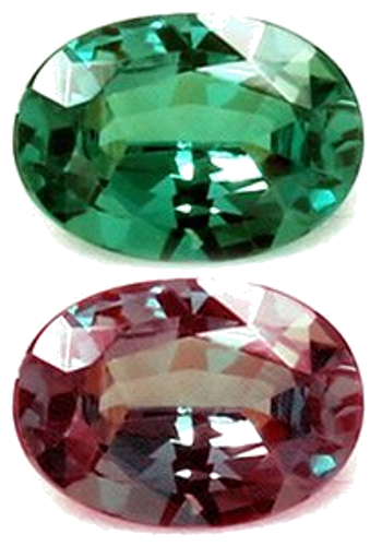 0.12 carat GREEN Oval Alexandrite (1)