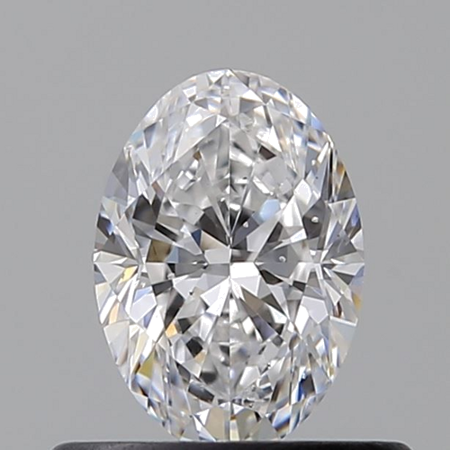 0.5 carat D-SI1 Natūralus Oval Deimantas (1)