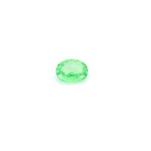 0.39 carat GREEN Oval Garnet (1)
