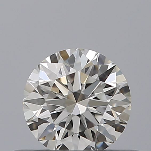 0.37 carat F-VVS1 Excellent cut Natūralus Round Deimantas (1)