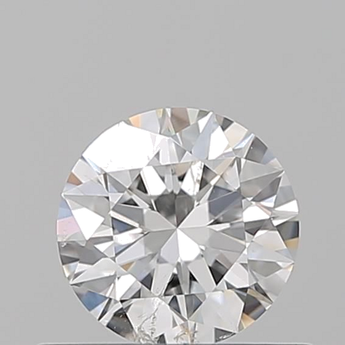 0.5 carat F-SI2 Excellent cut Natūralus Round Deimantas (1)