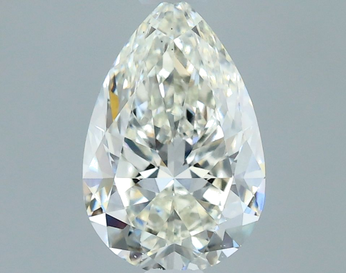 0.75 carat J-SI1 Natūralus Pear Deimantas (1)