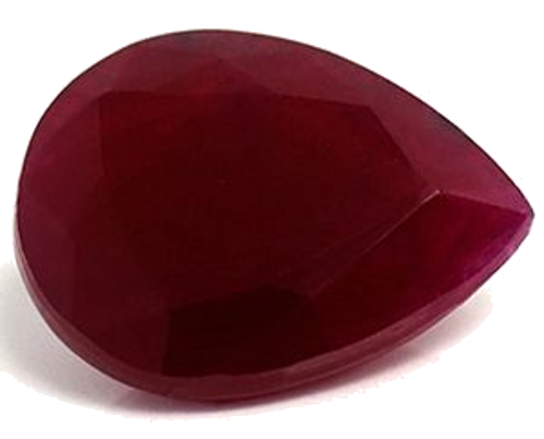 1.9 carat RED Pear Rubinas (1)