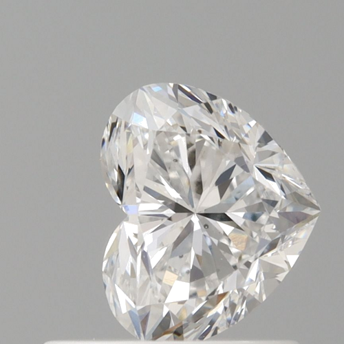 0.7 carat D-SI1 Natūralus Heart Deimantas (1)