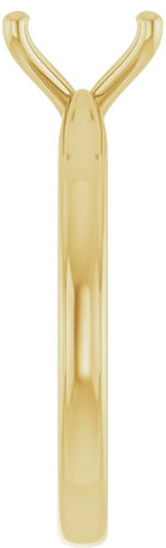Sužadėtuvių Žiedas 14k yellow gold Oval 9mm x 7mm (4)