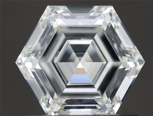 0.54 carat G-VS1 Natūralus Hexagonal Deimantas (1)