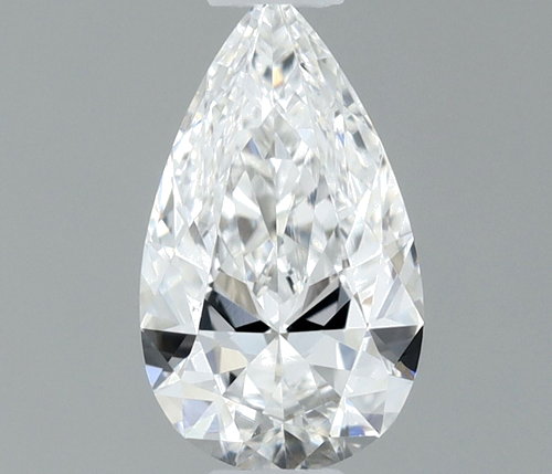 0.3 carat F-VS2 Natūralus Pear Deimantas (1)