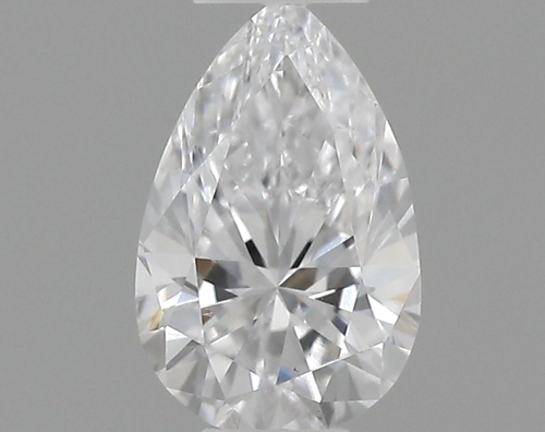 0.24 carat D-VS1 Natūralus Pear Deimantas (1)