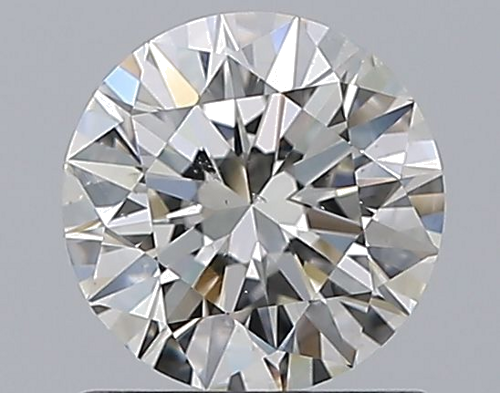 1.01 carat I-SI1 Excellent cut Natūralus Round Deimantas (1)