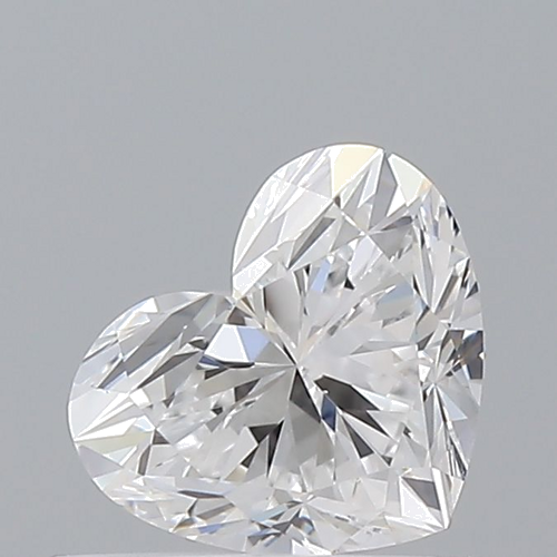 0.5 carat D-VS2 Natūralus Heart Deimantas (1)