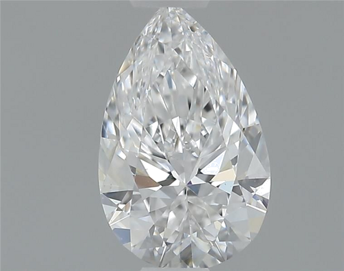 0.39 carat D-VS2 Natūralus Pear Deimantas (1)