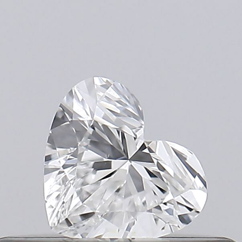 0.2 carat E-VVS1 Natūralus Heart Deimantas (1)
