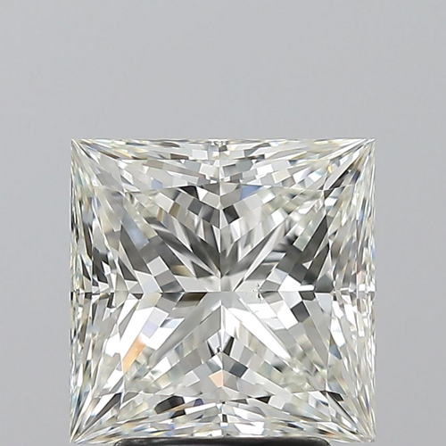 3.01 carat J-VS2 Natūralus Princess Deimantas (1)