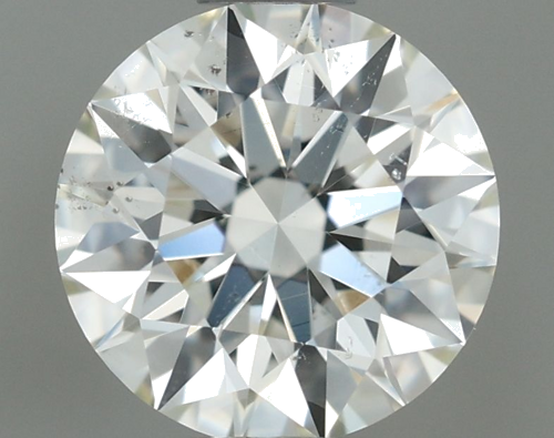 0.51 carat K-SI2 Excellent cut Natūralus Round Deimantas (1)