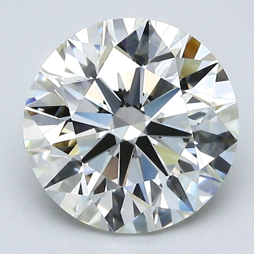 2.53 carat J-VS1 Excellent cut Natūralus Round Deimantas (1)