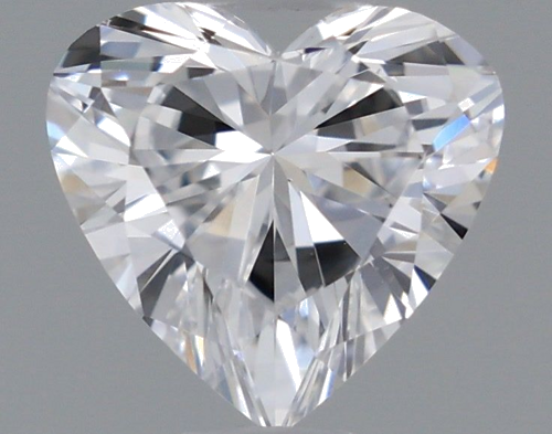 0.52 carat D-VS1 Natūralus Heart Deimantas (1)