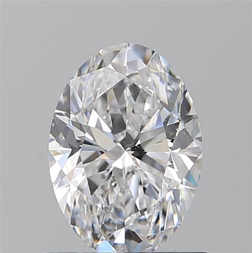 0.92 carat D-SI1 Natūralus Oval Deimantas (1)